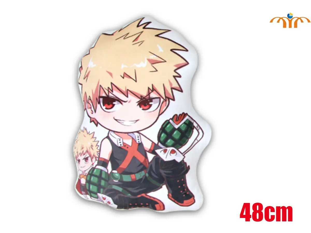OHCOMICS 48 см с героями из мультфильма Мой герой/Boku без герой Bakugou Katsuki персик кожура