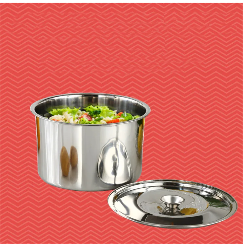 XMT-HOME кухонные принадлежности, миска для приготовления пищи, суповый горшок с крышкой, канистры для лапши, контейнер для масла для приправ, 1 шт