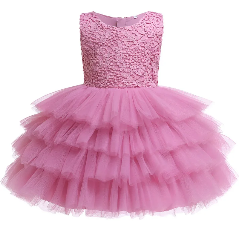 

aby Baptism Girl Clothes Wedding Newborn Ball Gown Dress For Girls Princess Dress Infant 1 Year First Birthday Girl Party Dress