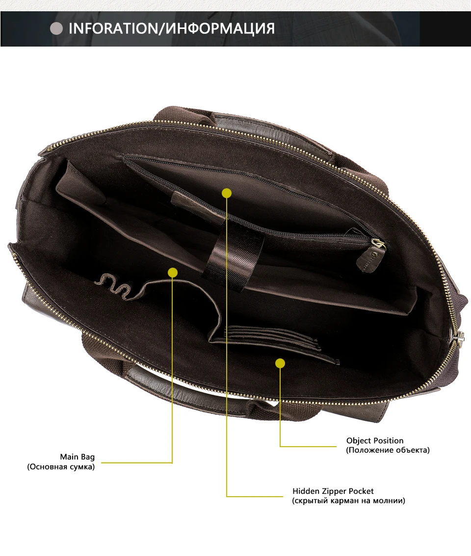 Мужской портфель из натуральной кожи, мужская сумка, сумка для компьютера, кожаные портфели, мужские Офисные Сумки для мужчин, портфель, деловая сумка 8615