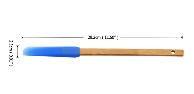 Upspirit деревянная ручка шпатель антипригарный термостойкий подвесной скребок для крема кондитерский крем и лопатки для теста столовая и бар