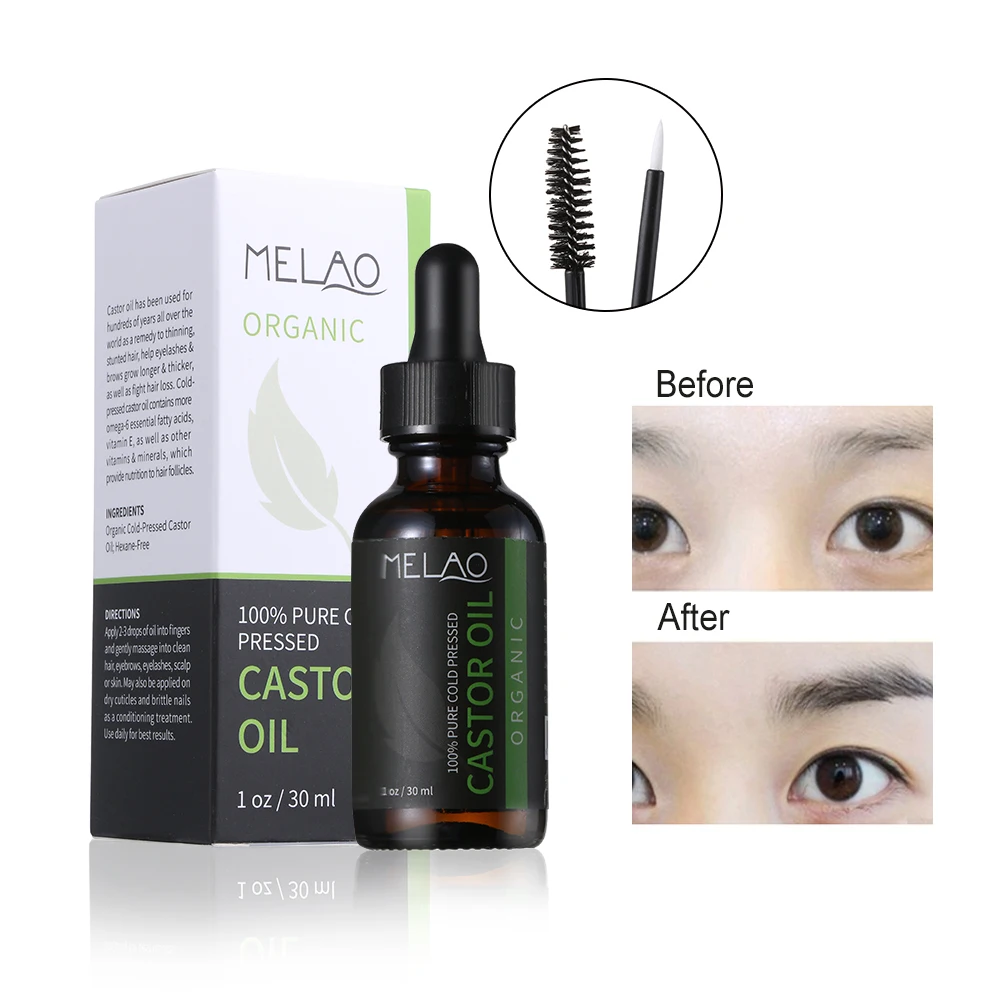 30ml Castor Oil Eyebrow Growth Eyelashes Enhancer Nourish Body Care
