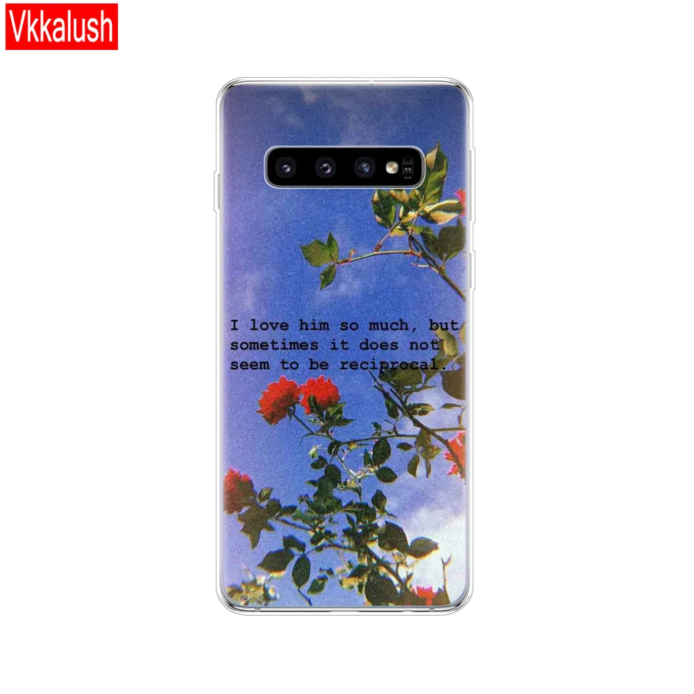 11077 Для samsung Galaxy S10 чехол S10Plus чехол Чехол из силикона и ТПУ для телефона с S10 E чехол на samsung S10 плюс G975F S 10 SM-G973F чехол - Цвет: 11077
