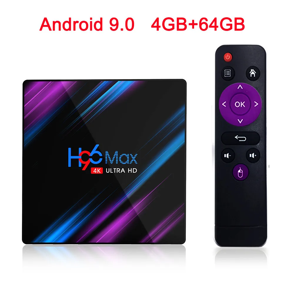 XGODY H96 MAX Android 9,0 Smart tv BOX RK3318 Четырехъядерный 4 ГБ 32 ГБ/64 ГБ медиаплеер 2,4G/5G двойной wifi телеприставка Bluetooth 4,0 - Цвет: 4GB 64GB