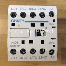 [ZOB] натуральная CHNT/CHINT NC6-0901K небольшой контактор переменного тока 220V вместо того, чтобы NC6-0901- 10 шт. в партии, для детей