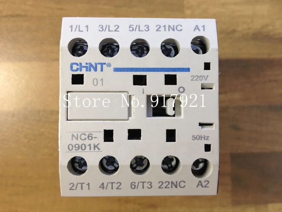 

[ZOB] Genuine CHNT/ CHINT NC6-0901K small AC contactor 220V instead of NC6-0901 --10pcslot