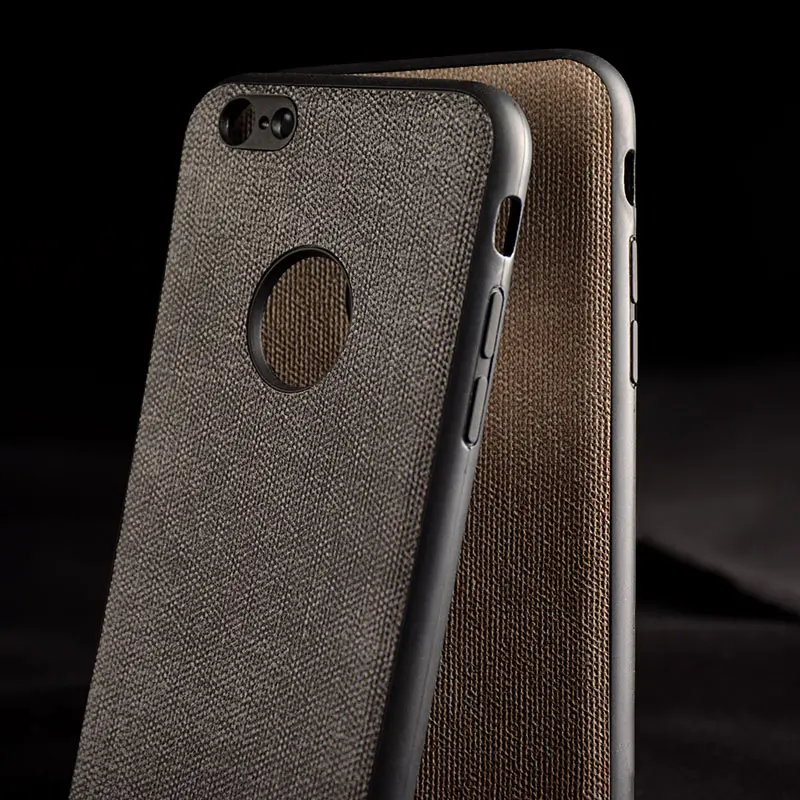 

Case for iphone 6 6s 7 8 x xs plus funda Luxury Fabric Cloth Leather skin soft cover for iphone 6 6s 7 8 x xs plus case coque