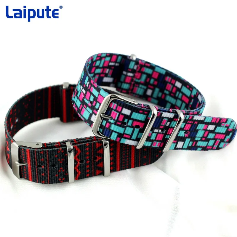 

20mm men women Nylon dw Wrist Watch Band Watchband Silver Clasp Buckle For daniel wellington Strap