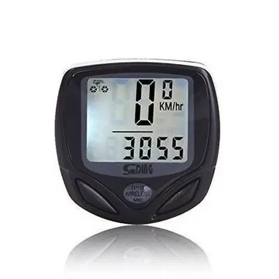 Modest Waterproof Wireless Bicycle Speedometer Cycle Bike Computer Odometer Meter Bicycle Backligh LED Digital Odometer Black Modest Waterproof Wireless Bicycle Speedometer Cycle Bike Computer Odometer Meter Bicycle Backligh LED Digital Odometer Black