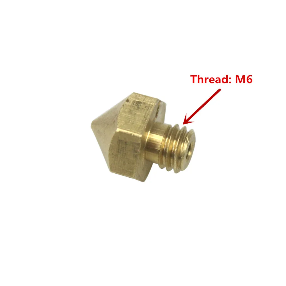 5 قطعة Makerbot MK8 فوهة Impressora 3D طابعة الطارد فوهة ل I3 الطارد