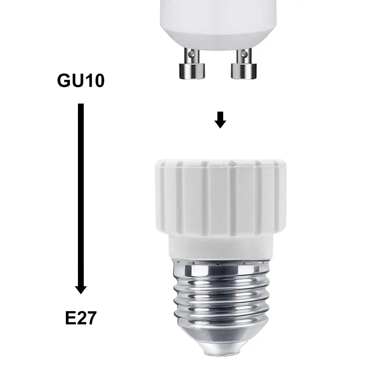 1 шт. E27 для GU10 конвертер Светодиодный свет лампа адаптер Винт Разъем керамический материал конвертер розеточный светильник лампочка