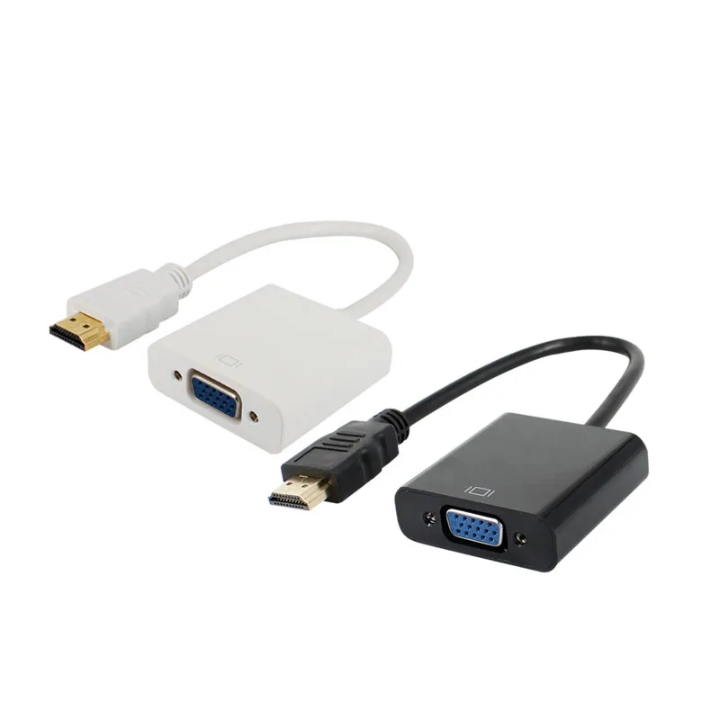 Кабель hdmi vga с аудио HDMI VGA мама lnсерт компьютер HD конвертер разъем интерфейс