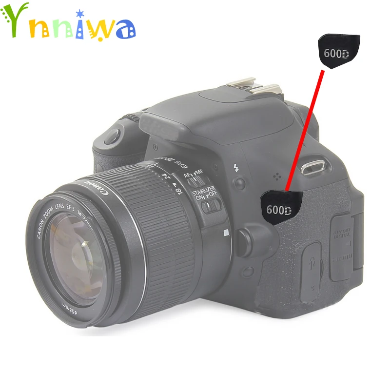 Подходит для Canon 100D 550D 600D 650D 700D 750D 760D 1100D фюзеляж табличка с именем