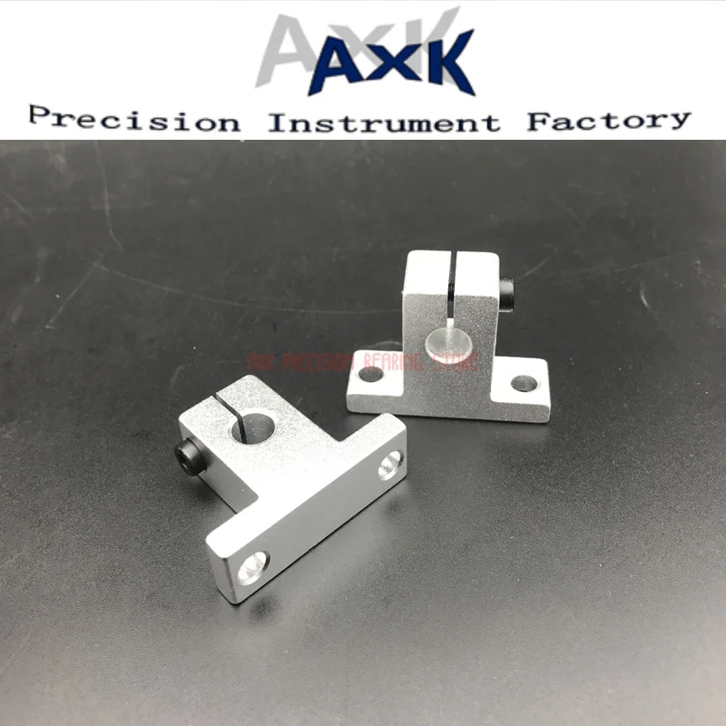 2019 الوقت محدود Cnc راوتر أجزاء AXK خطي السكك الحديدية 10 قطعة Sk8 8 مللي متر الخطي تحمل السكك الحديدية رمح دعم xyz الجدول Cnc راوتر Sh8a