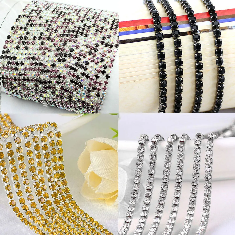 

sewing 300pcs 2.5mm DIY Facets Resin Gems Flat Back Crystal Beads Garment accessories Select Styles