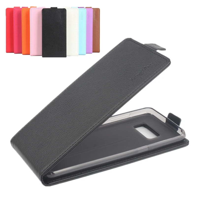 

Litchi Grain Leather Case For Samsung Galaxy S7 S8 edge Vertical Housing S8+ S8 Plus Cover Cellphone Covers Silicone Phone Cases