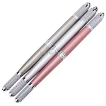 1 шт. ручная ручка для макияжа 3D дизайн бровей Татуировка губ ручка Перманентный макияж ручное оборудование ручка для микроблейдинга