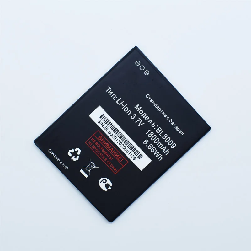 3.7V BL8009 Battery For Fly FS451 Nimbus BL 8009 BL-8009 FS 451 High Quality Cell Phone Batteries 1PC/Lot Free Shipping | Мобильные