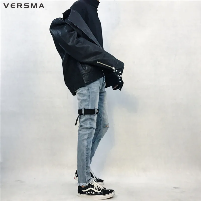 Джинсы мужские рваные в стиле хип хоп составного кроя|motorcycle jeans pants|jeans pantship hop denim |
