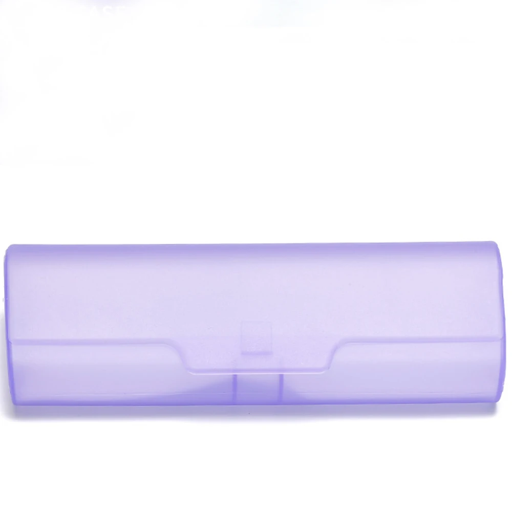 New Fashion Portable Plastic Sunglasses Glasses Case Semi-Transparent PP Eyeglasses Protector Storage Container Box Accessories