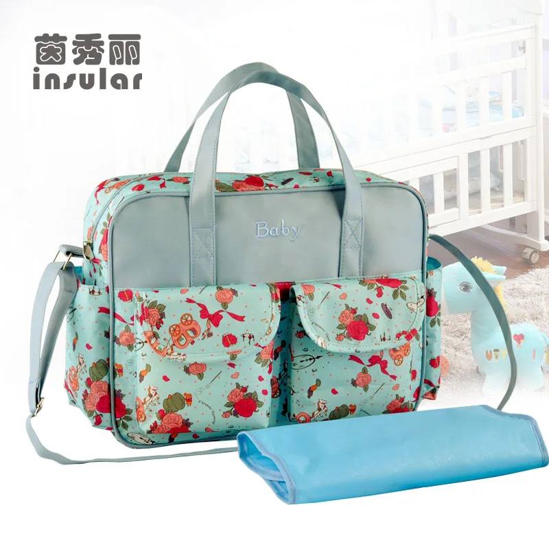 New Arrival Hot Sale Fashion Baby Dipaer Bags Nappy Bag Colorful Mummy Bags-in Diaper Bags from ...