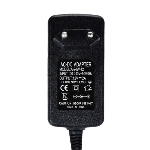 Hamrolte AC100-240V DC12V 2A 변환기 어댑터 스위칭 전원 공급 장치 충전기 보안 시스템 EU /US /UA/UK 플러그 옵션 4
