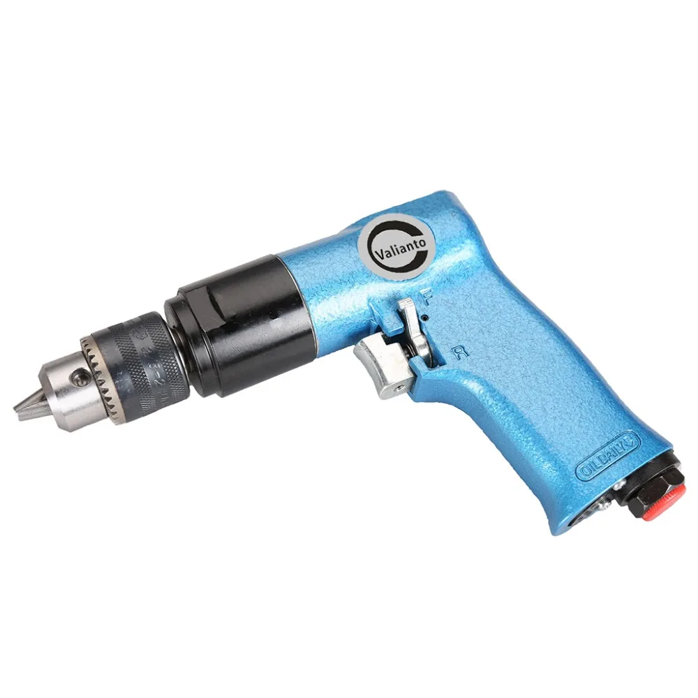 

VALIANTOIN Industrial Grade 3/8'' Pneumatic Air Powered Reversible Power Drill Compressor Automotive Tool Drop shipping