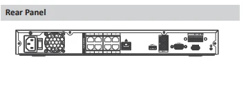 4k Dahua английская версия H.265 NVR с 2 портами SATA 8 POE 4K NVR 8ch NVR рекордер для ip-камеры IP система NVR4208-8P-4KS2