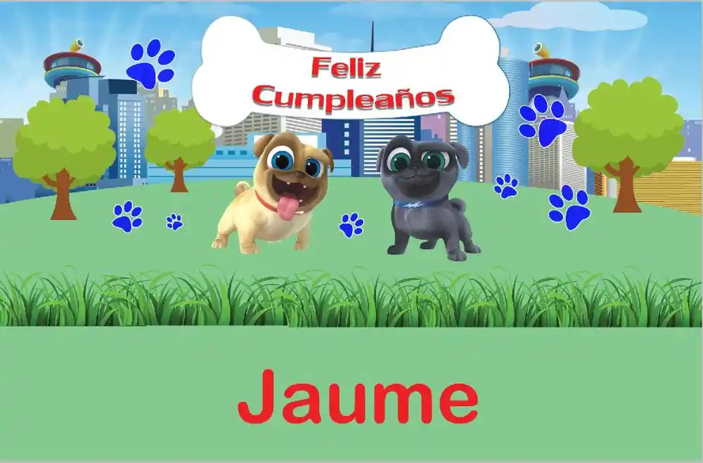 puppy dog pals 1st birthday outfit