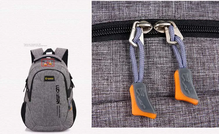 Рюкзак из ткани Оксфорд, большой интерфейс, повседневные дорожные сумки, водонепроницаемые Рюкзаки, Студенческая сумка для ноутбука, черный рюкзак