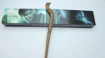 

Free shipping magic wand Harri Potter wand 34.5cm Krum Non-luminous wand with gift box