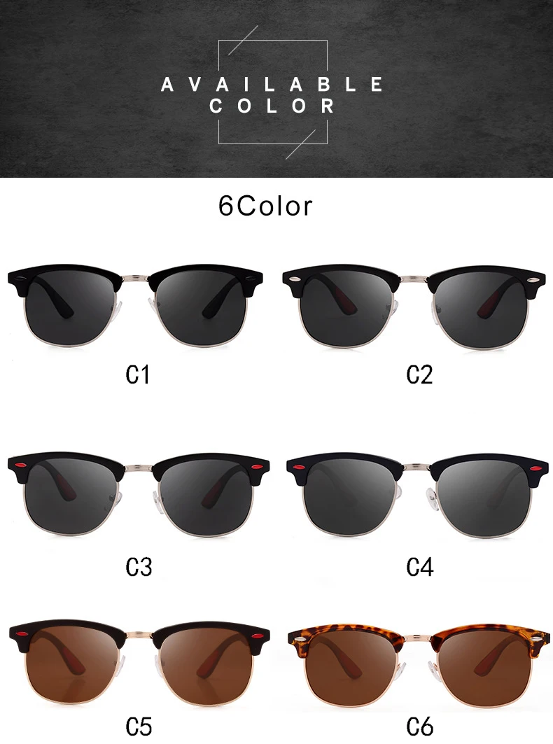 Квадратные Классические поляризационные солнцезащитные очки для мужчин и женщин, Ретро стиль, фирменный дизайн, высокое качество, солнцезащитные очки для женщин и мужчин, модные солнцезащитные очки