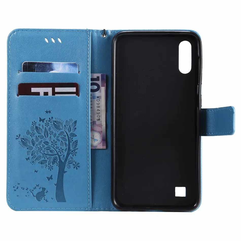 Кожаные чехлы с отделением для карт Samsung Note 9 8 5 4 3 C9 PRO G360 J2 Prime G532F Xcover G390F J120 J5 J7 флип