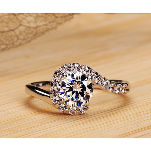 high quality white gold plated cubic zirconia ring for wedding engagement rings for women in rings from jewelry accessories on aliexpresscom alibaba - High Quality Cubic Zirconia Wedding Rings high quality white gold plated cubic zirconia ring for wedding engagement rings for women in rings from jewelry accessories on aliexpresscom alibaba - High Quality Cubic Zirconia Wedding Rings