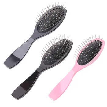 

Professional Anti Static Steel Comb Brush For Wig Hair Extensions Training Head