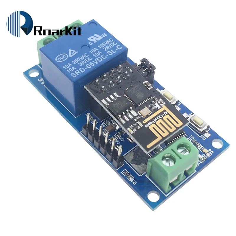 Релейный модуль с дистанционным управлением для IOT Smart Home 5 В ESP 01 ESP8266 1 канал|relay