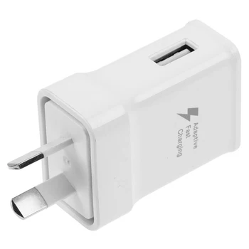 

100/Lot Fast Charge AU Plug USB Wall Home Quick Charger Charging Power Adapter For Samsung Galaxy S8 S9 PLUS iPhone X 8 7 6