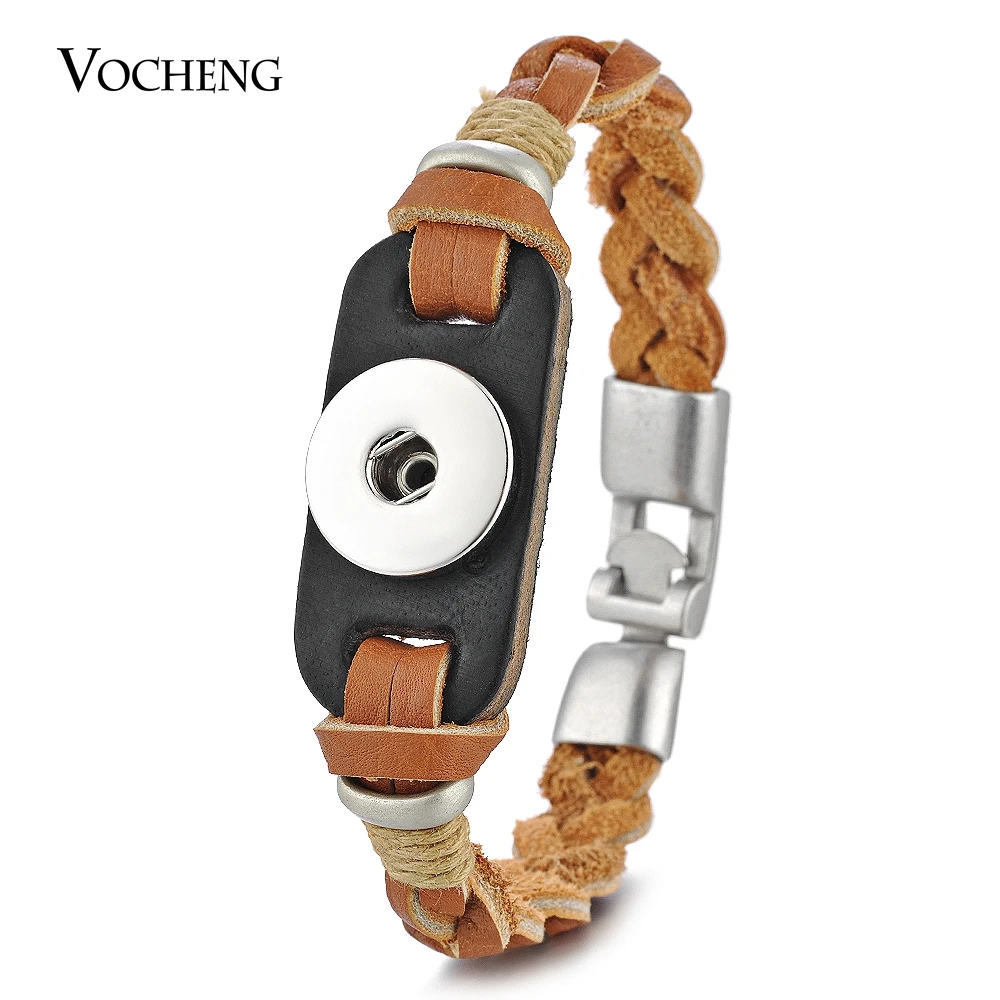 2 Цвета натуральная кожа Имбирное печенье ювелирные изделия браслет для 18 мм