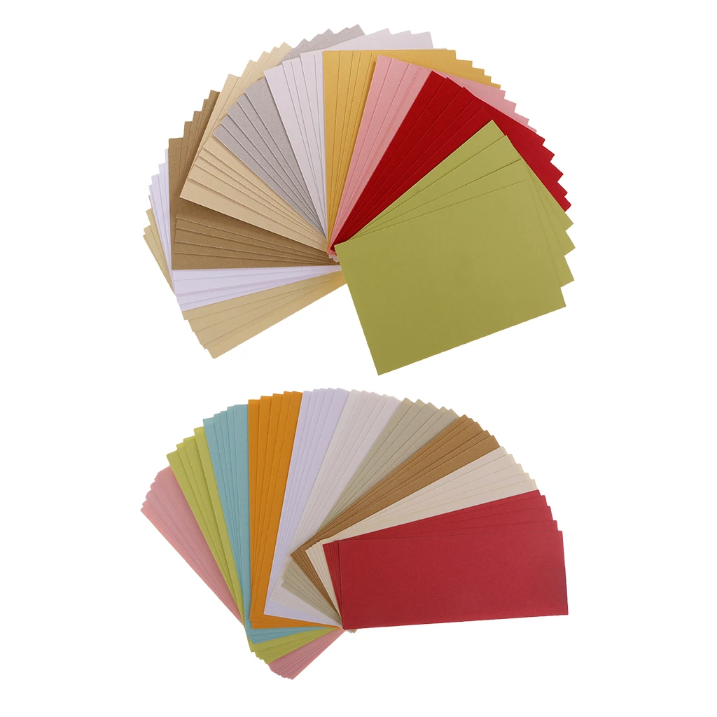 100 Sheets Metallic Paper Shimmer Papers Double Sided Pearlescent Card Stock