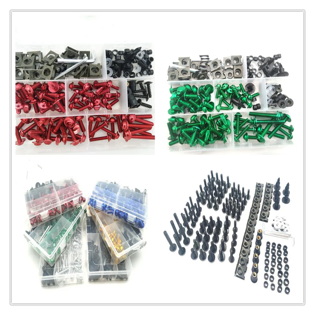 Motorcycle Fairing Bolts Kit Screw Nuts Set Clips For Honda Cbr650f