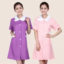 Медицинская Униформа форма медсестры одежда для магазина красоты короткий рукав медицинская одежда медицинская форма женское платье для работы