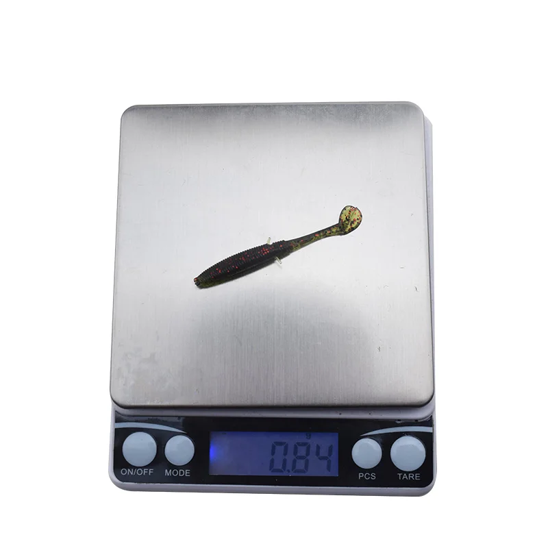 Proleurre 20 unids/lote suave de pesca señuelo gusano Grub 0,8G 55mm plantilla japonesa Señuelos de Pesca Bass T cola cebo artificial de Pesca Proleurre 20 unids/lote suave de pesca señuelo gusano Grub 0,8G 55mm plantilla japonesa Señuelos de Pesca Bass T cola cebo artificial de Pesca