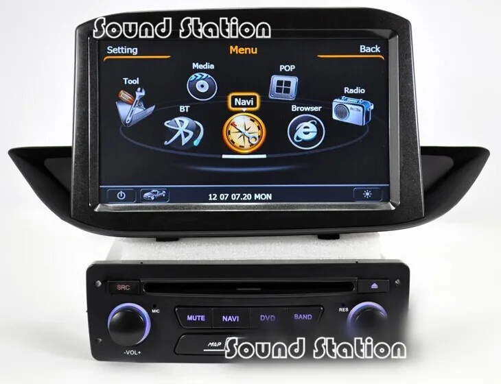 308 DVD GPS Radio Navigation Multimedia For Peugeot 308 Touch Screen