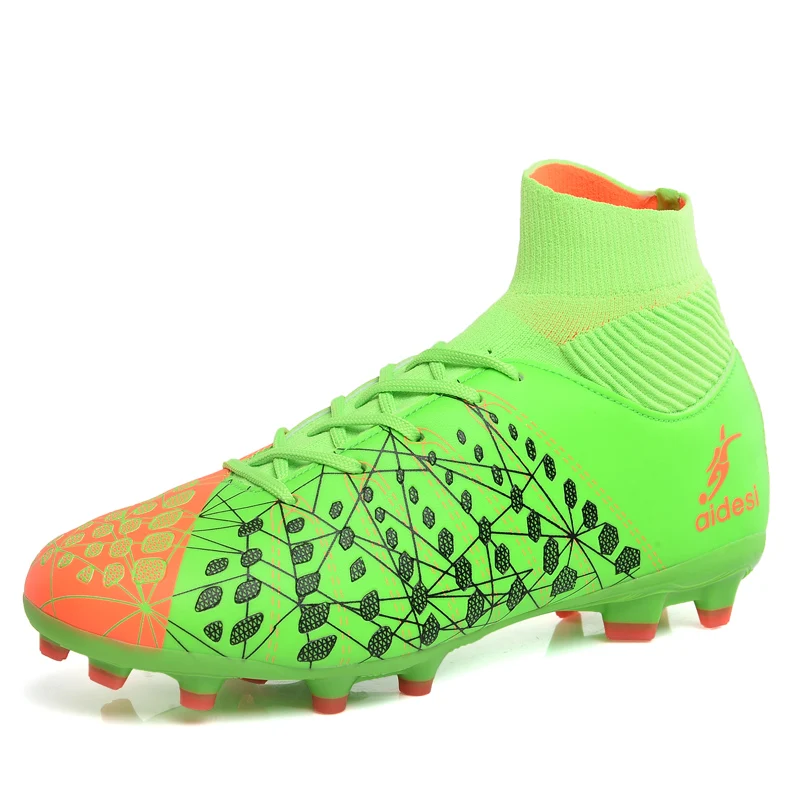 ZHENZU Boys High Ankle Outdoor Soccer 