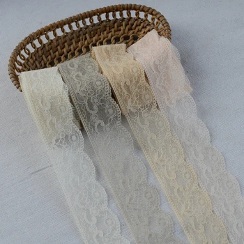 

15meters Wholesale price 3.5cm width beige/light pink/grey lace beautiful clothing doll clothes lace accessories Z1494