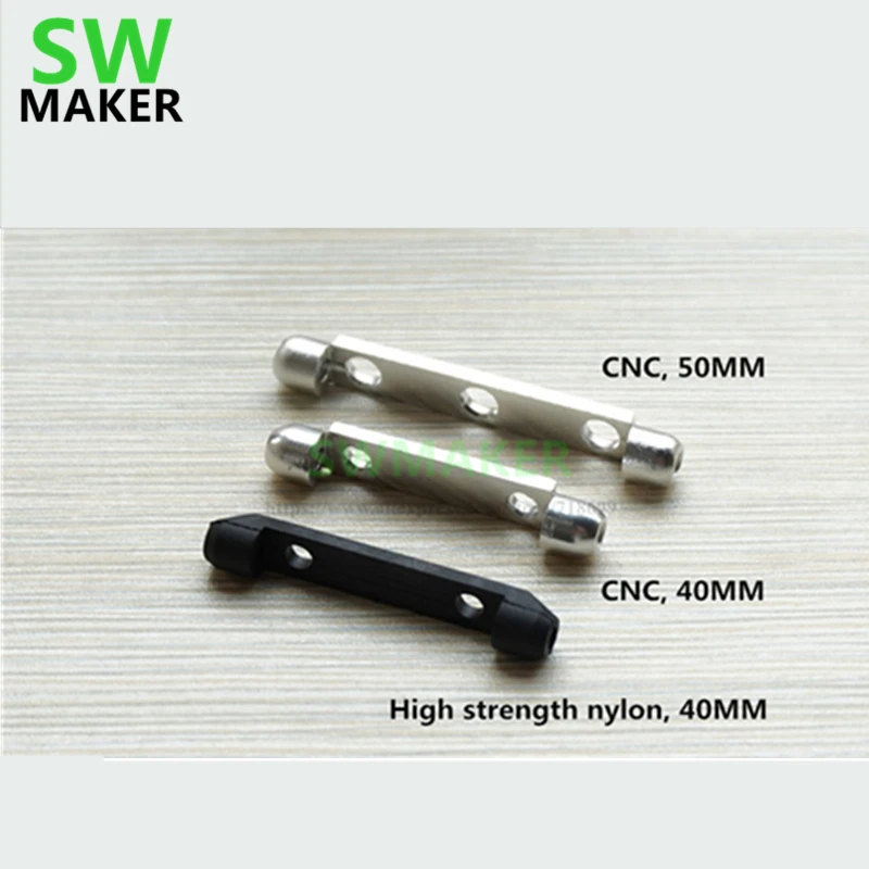 SWMAKER 3D принтер Reprap Delta Kossel рыбий глаз разъем для эффектера 40 мм/50 мм нейлоновые/ЧПУ