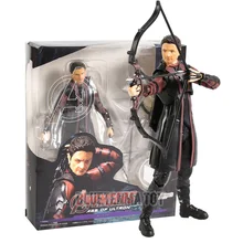 Shf vingadores hawkeye figura pvc marvel figura de ação hawkeye collectible modelo brinquedo presente