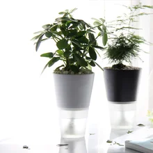 Автоматическая Вода цветочные горшки офисная керамическая ваза для полива креативные ленивые горшечные растения