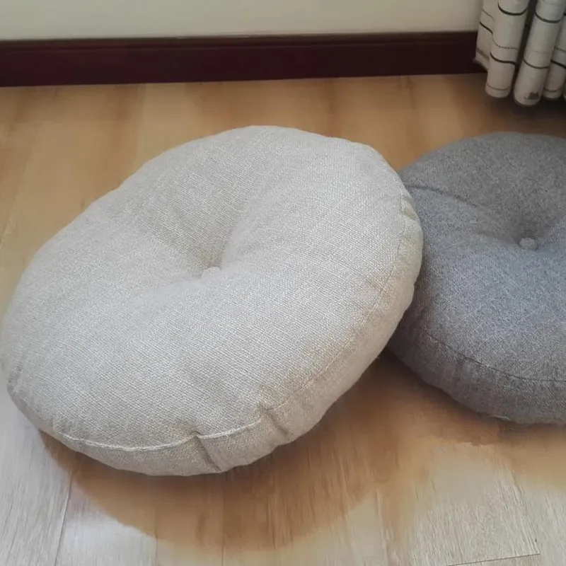 Подушка мягкая и удобная ручная ткань подстилка подушка для медитации ручной работы соломенный коврик йога подушка для сидения игры