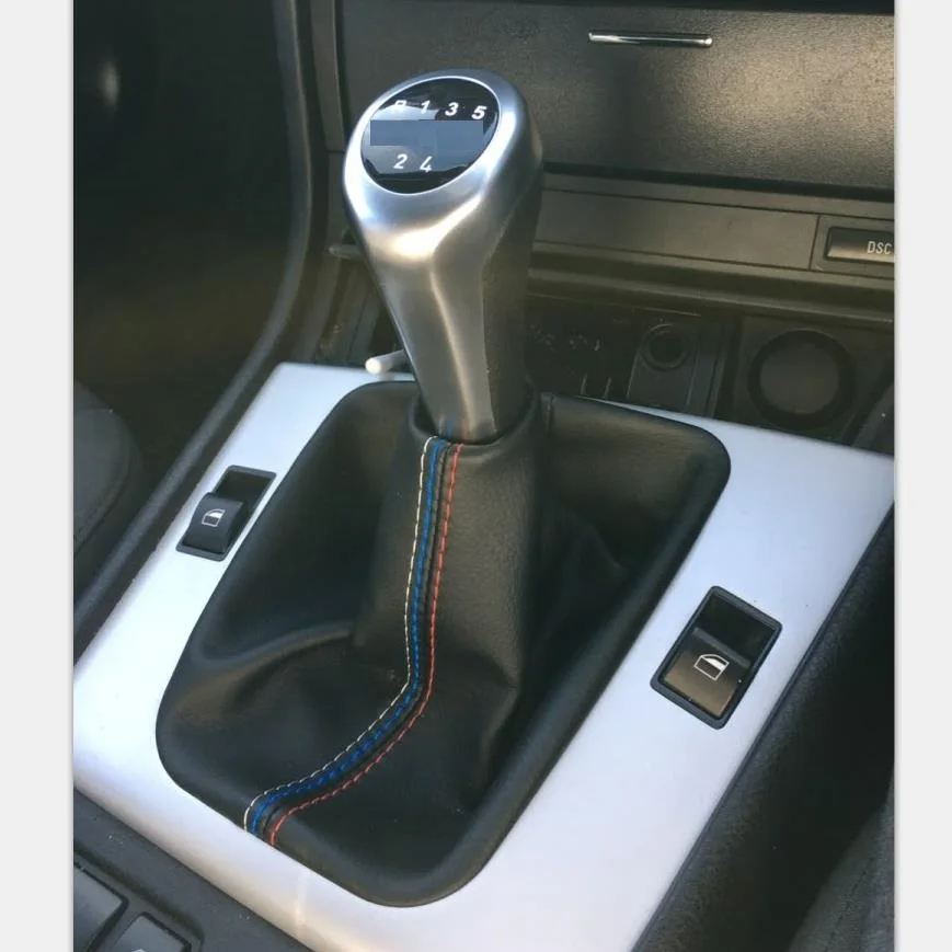 Для BMW 3 серии E36 E46 M3 новая автомобильная ручка переключения передач Ручка ручной тормоз кожа гетры крышка багажника чехол рычаг переключения передач